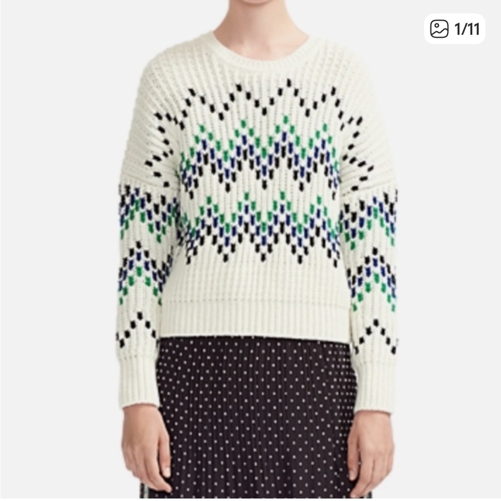 Maje crewneck sweater